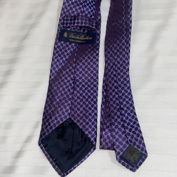 Brooks Brothers Purple and Blue tie - Picture 3 of 6